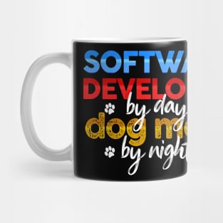 Software Developer By Day Dog Mom By Night Mug